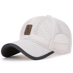 Netz-Baseballkappe mit Mesh-Belüftung