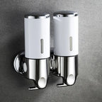 Wall-mounted soap dispenser – 500 ml capacity with pump mechanism