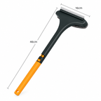 Fensterreinigungsbürste 2-in-1 mit Gummiabzieher