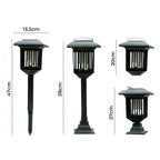 Solar Insektenvernichter Lampe mit UV-Licht für Garten und Terrasse