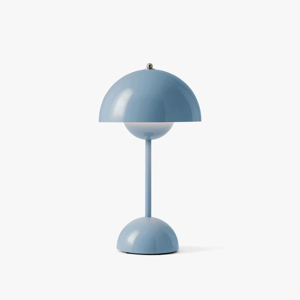 Dimmbare LED-Tischlampe mit Akku – Pilzform Design