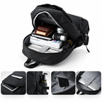 Rucksack wasserabweisend mit gepolstertem Laptopfach