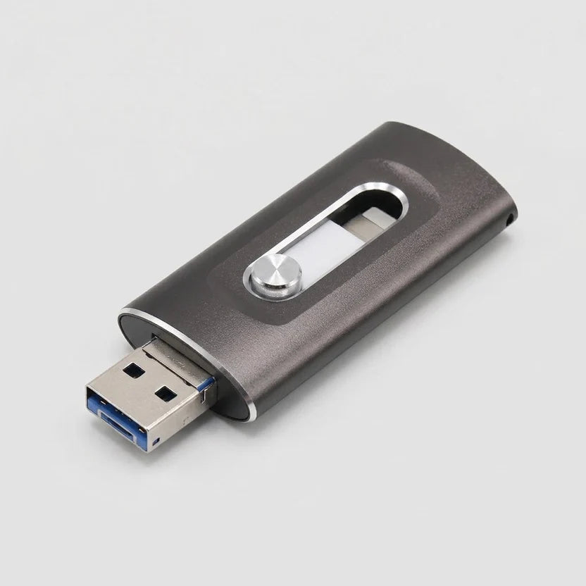 3-in-1 USB Drive — More Storage for iPhone, Android & PC