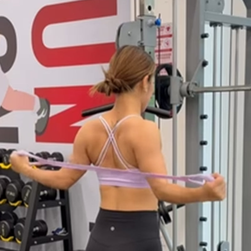 Resistance band with double loops