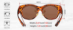 Sunglasses with Polarized Lenses – Cat-Eye Style