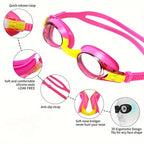 Swimming goggles for children – Leak-proof, comfortable with anti-fog