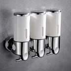 Wall-mounted soap dispenser – 500 ml capacity with pump mechanism
