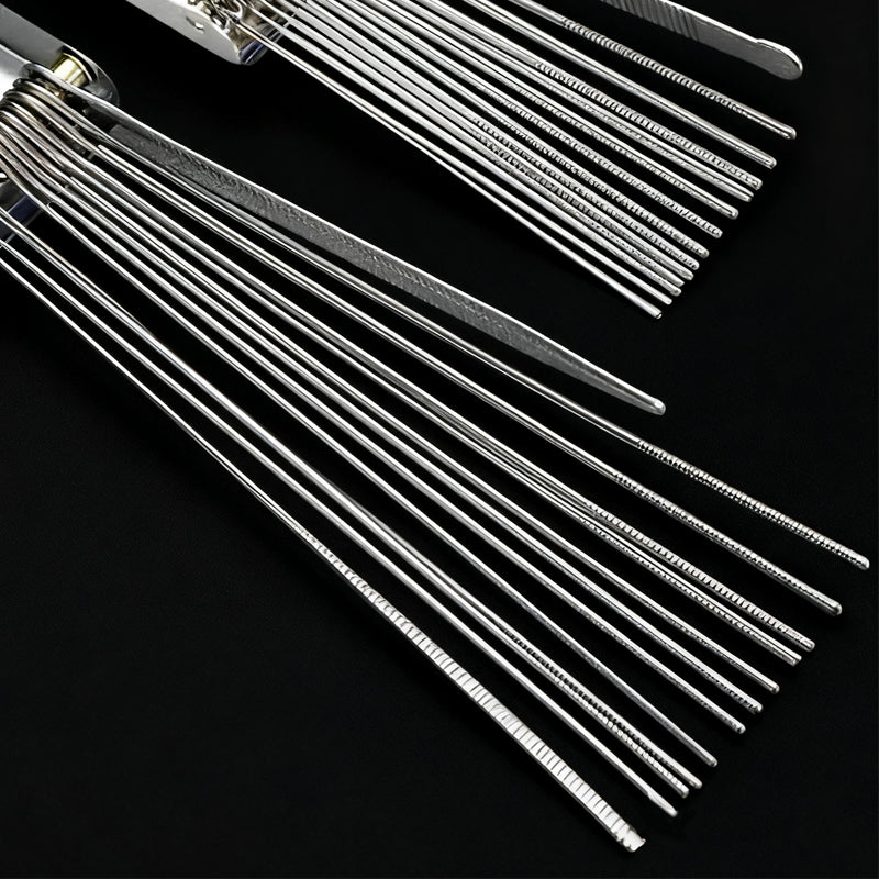 Precision cleaning needles made of stainless steel