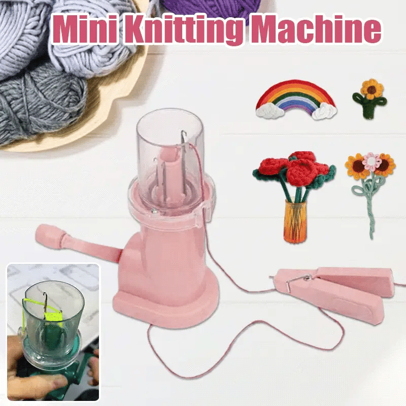 Knitting Machine for I-Cords – Fast Knitting of Yarns