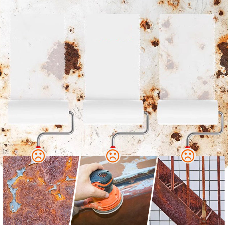 Rust protection paint for metal protection and surface restoration