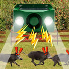 Solar-Tierabwehr mit Blitzlicht und Alarm