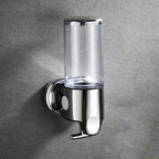 Wall-mounted soap dispenser – 500 ml capacity with pump mechanism