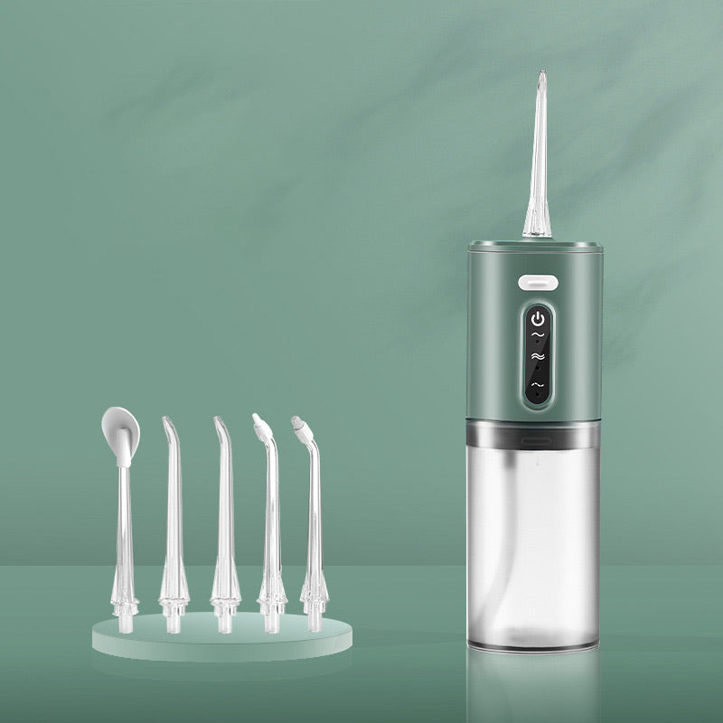 Electric oral irrigator with 3 pressure settings