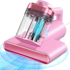Mattress vacuum cleaner with UV light against mites