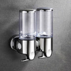 Wall-mounted soap dispenser – 500 ml capacity with pump mechanism