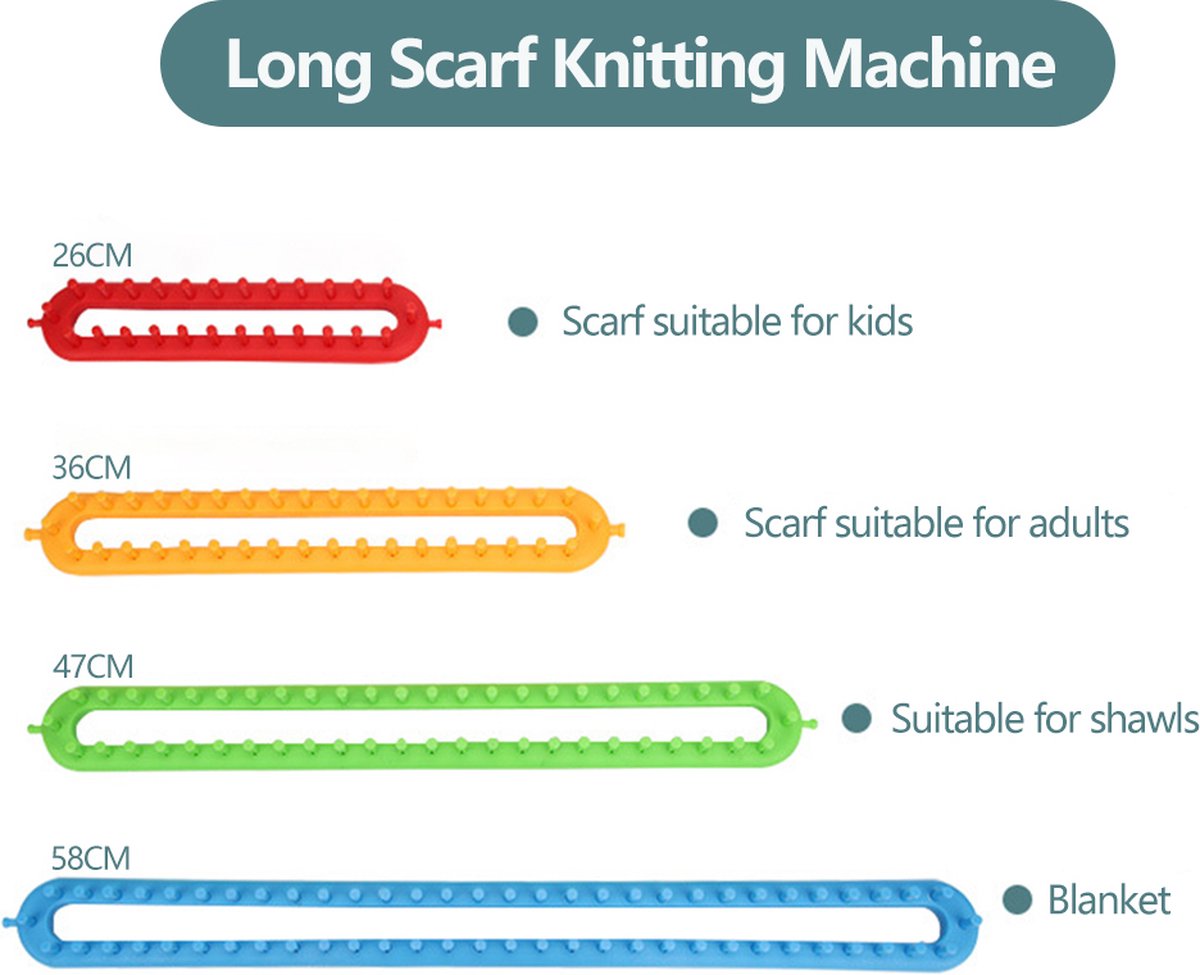 Strickrahmen ohne Nadeln – Einfache Wickeltechnik