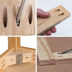 Angle Drill Positioner 15° for Precise Wood Joints