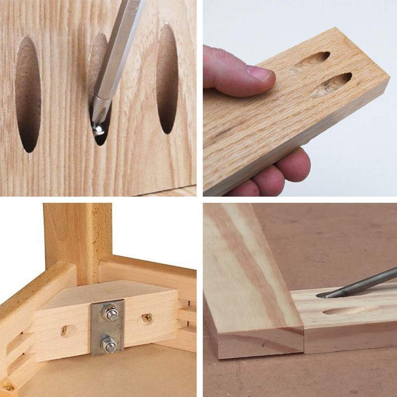 Angle Drill Positioner 15° for Precise Wood Joints