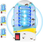 Electric UV insect trap against mosquitoes and flies