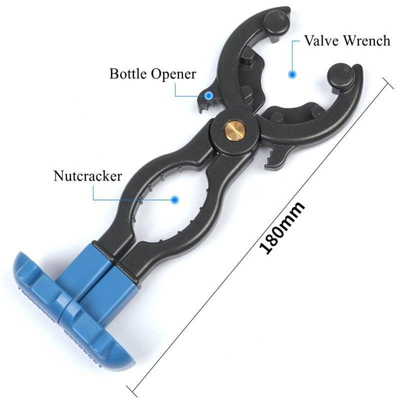 Valve wrench with pressure control – Non-slip and safe