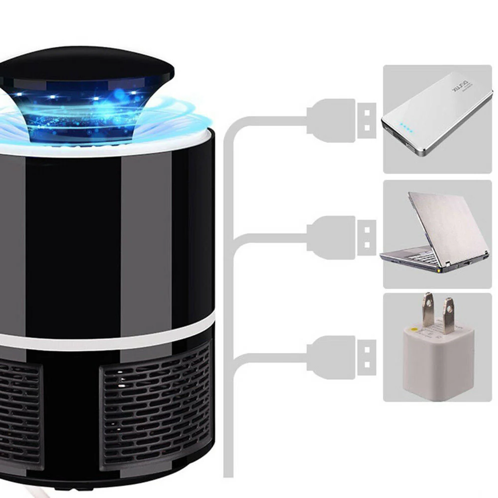 LED Insektenfalle mit UV-Licht – Leiser Mückenfänger