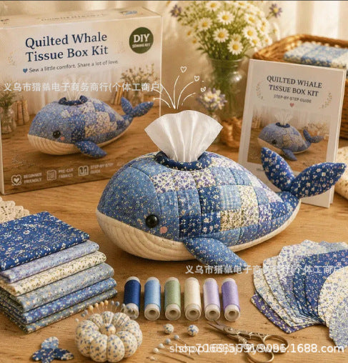 Taschentuchbox-Hülle DIY-Set mit Tierdesign