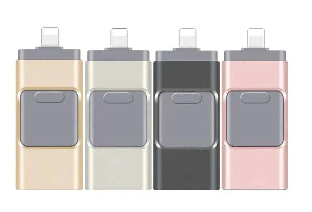 Multi-Port USB Stick for Smartphone and PC