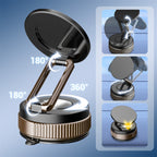 Magnetic smartphone holder with suction cup