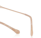 Rahmenlose Lesebrille mit Blaulichtfilter und Ziersteinen