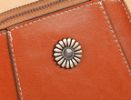 Small Crossbody Bag in Leather Look with Multiple Compartments – Adjustable Strap