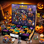 Halloween Adventskalender Bausteine – 31 Mini-Bauwerke