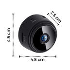 Mini surveillance camera with Wi-Fi and motion detector