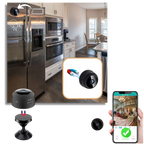 Mini surveillance camera with Wi-Fi and motion detector