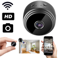 Mini surveillance camera with Wi-Fi and motion detector