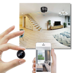 Mini surveillance camera with Wi-Fi and motion detector