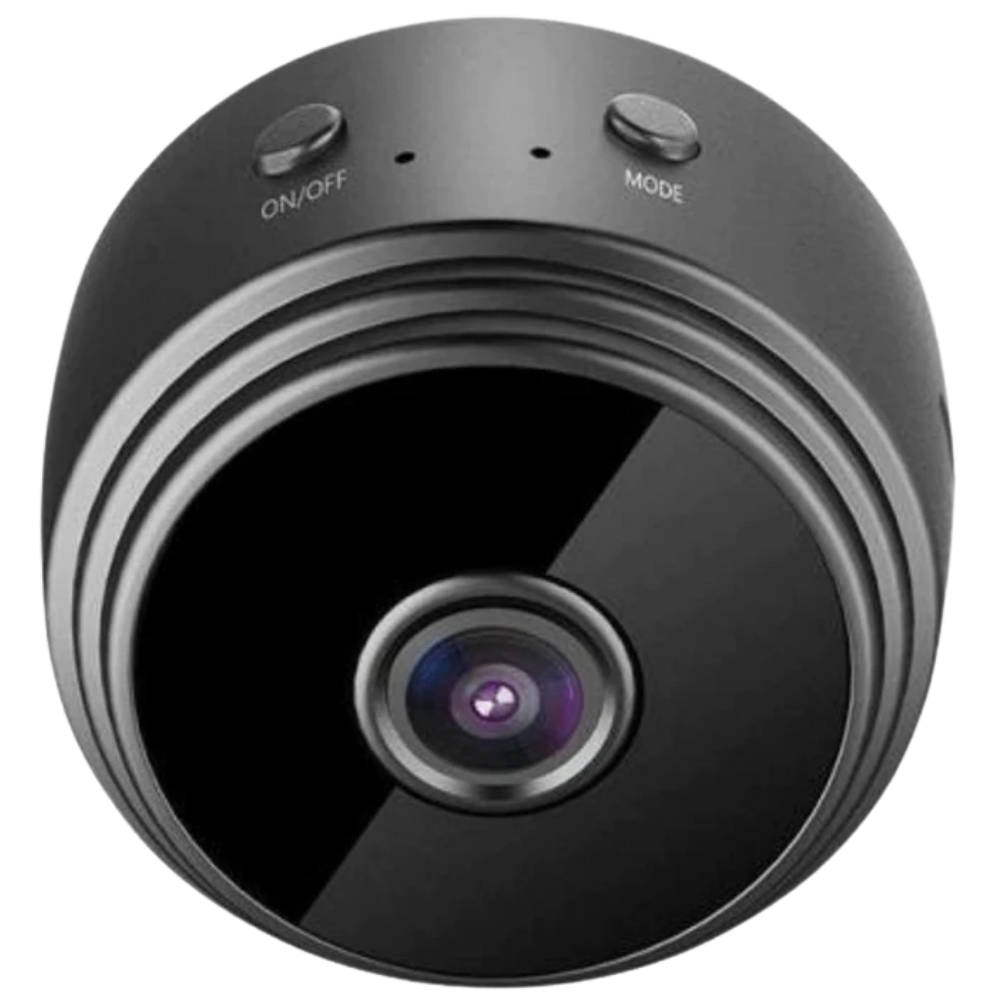 Mini surveillance camera with Wi-Fi and motion detector