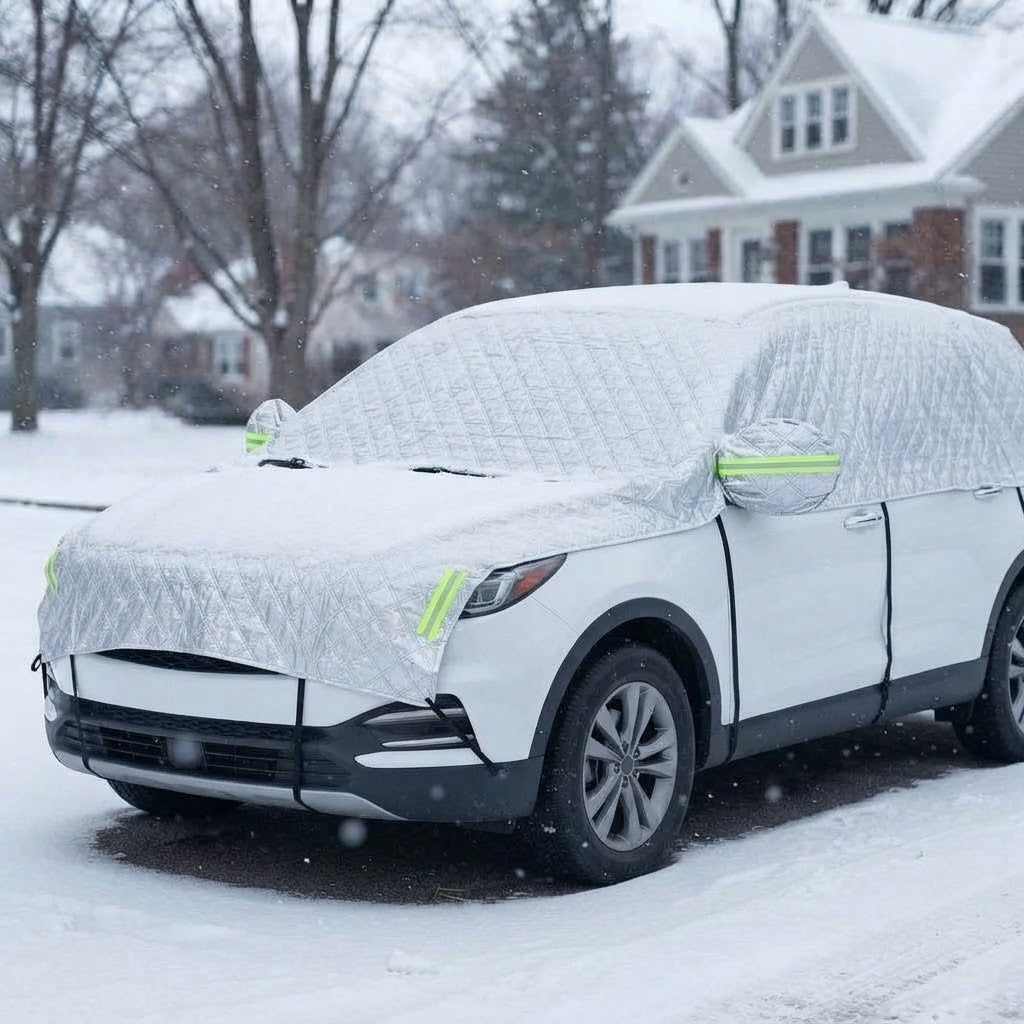 Winter Autoabdeckung SUV wasserdicht – Schutz vor Schnee, Eis und Frost, Allwetter