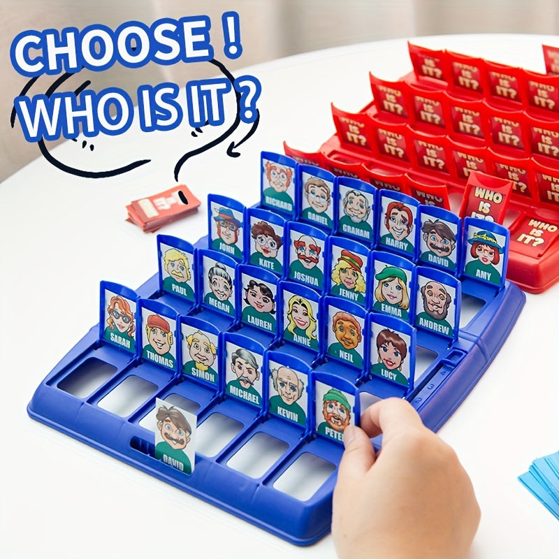 Ratespiel Wer ist es – Klassisches Gesellschaftsspiel für 2 Spieler