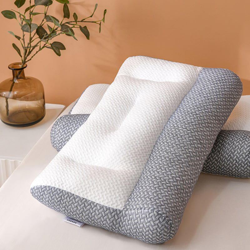 Nackenstützkissen Memory Foam – Atmungsaktiv und kühl