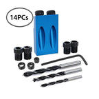 Angle Drill Positioner 15° for Precise Wood Joints