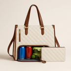 Cosmetic Bag with Compartments – Water-Resistant and Compact