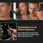 Precision trimmer with LED light – Ultra-thin for nose and ears