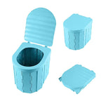 Faltbares Camping-Toilette ABS Kunststoff – Tragbar