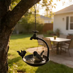 Vogelfutterspender Eisen Vintage – Wasserhahn-Design für den Garten