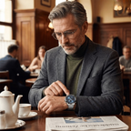 Digital-Armbanduhr mit Multifunktionsdisplay