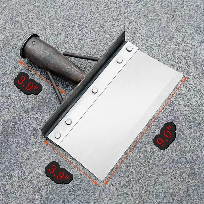 Stainless Steel Shovel Head for Cleaning and Weed Removal
