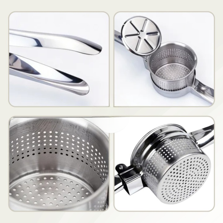 Stainless Steel Potato Masher – For Creamy Mashed Potatoes
