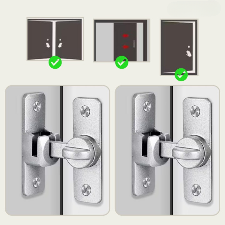 Aluminum Door Bolt – Security Fitting for Interior Doors