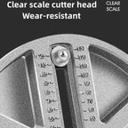Adjustable Circle Cutter Drill Attachment – Clean Holes from 45 to 130 mm