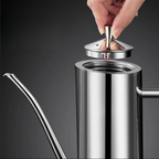 Stainless Steel Oil Dispenser with Pouring Spout